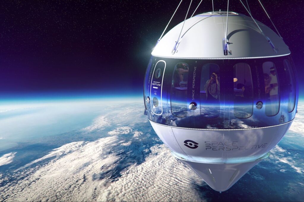 New Luxury Space Capsule Takes Passengers to Edge of Earth’s Atmosphere — Where They Can Enjoy Cocktails and Killer Views
