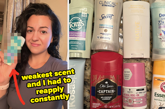 I Tried 9 Different Deodorants And Antiperspirants To Figure Out Which Ones Actually Worked (And I Was Low-Key Shocked At Which One Was My Favorite)