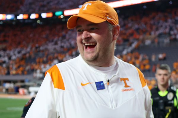 Vols’ Heupel lands extension, raise to $9M/year