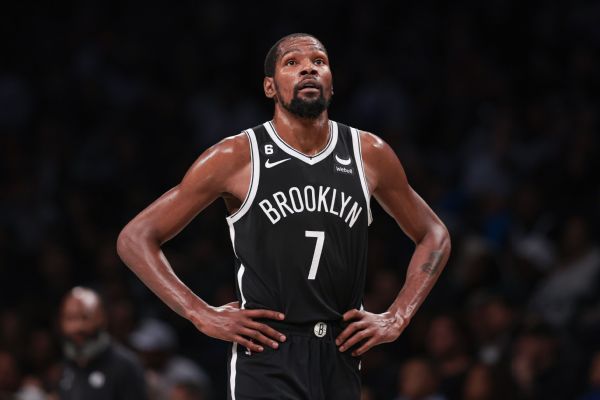 Nets’ Durant progressing, out two more weeks