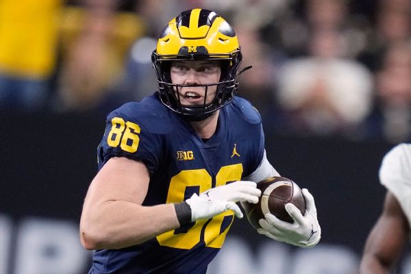 Michigan TE Schoonmaker to enter NFL draft