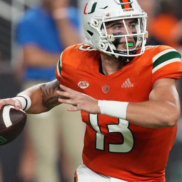 Sources: QB Garcia to leave Miami, enter portal