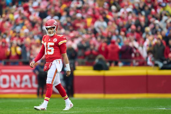 Mahomes’ status triggers fluid AFC title game line