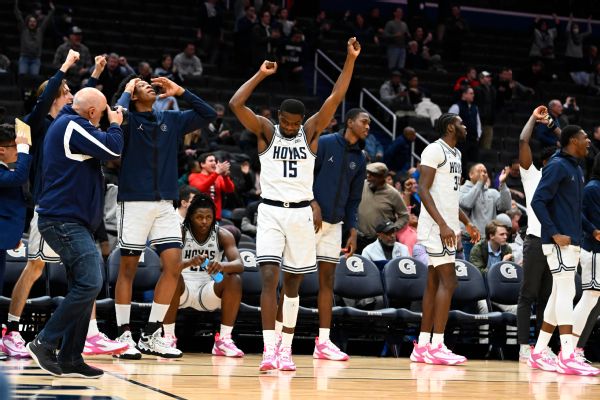 Hoyas beat Big East foe in first since March 2021