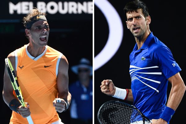 Djokovic, Nadal on opposite ends of Aussie draw