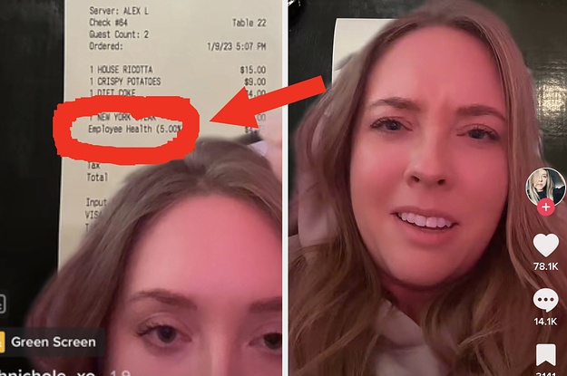 This Woman Says A Restaurant Charged Her For Employee Healthcare, And People Have A Lot Of Opinions About It