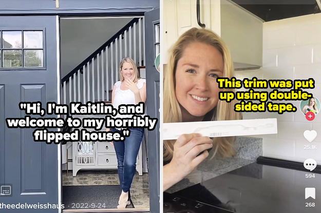 This Woman’s TikToks Exposing Her “Horribly Flipped House” Are Exactly Why I Get Suspicious When I See Gray Paint And Subway Tile