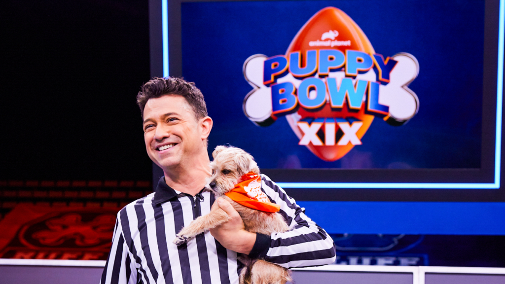 ‘Puppy Bowl’ Ruff-eree Dan Schachner Teases ‘Bigger and Better’ Ruff vs. Fluff Face-Off