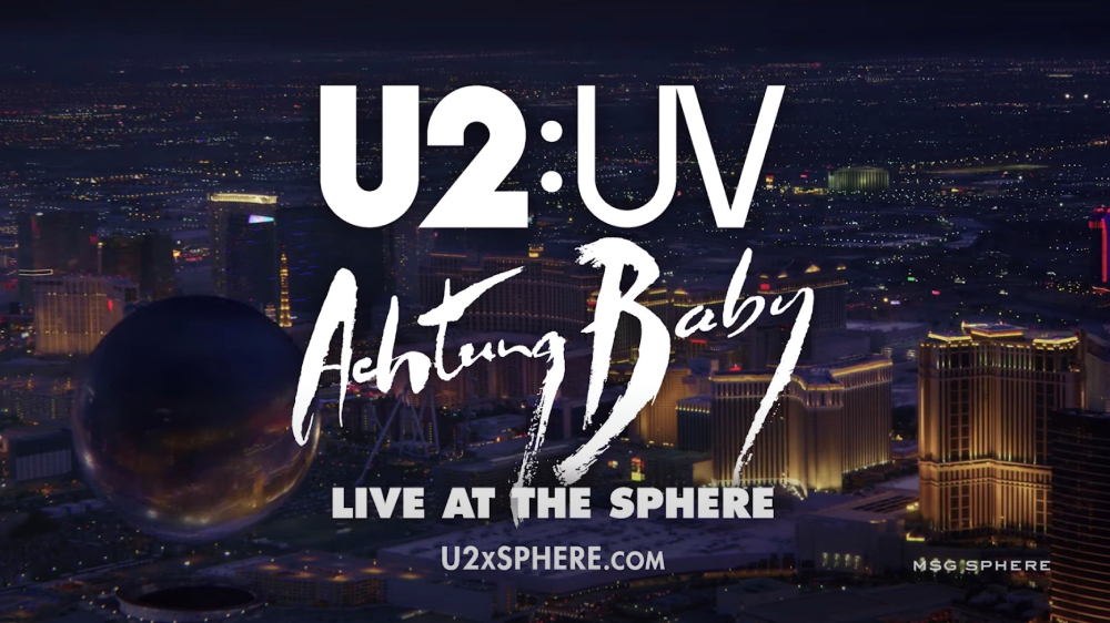 U2 Announces ‘Achtung Baby’ Concerts at New Las Vegas Venue  — Without Drummer Larry Mullen Jr.