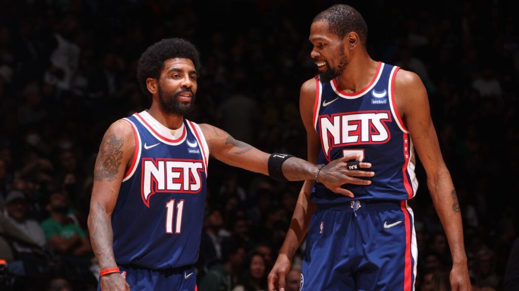 Kyrie ‘just glad’ that Durant ‘got out’ of Brooklyn
