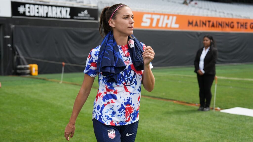 Alex Morgan: ‘Bizarre’ for Saudis to sponsor WWC