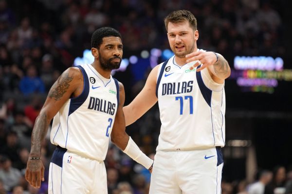 ‘Really fun’: Luka all smiles after debut with Kyrie