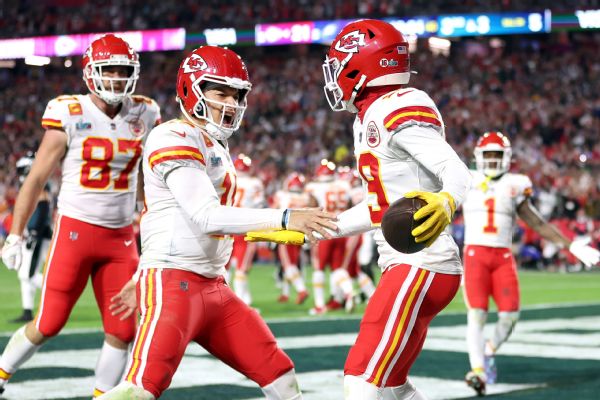 Chiefs favorites to win next season’s Super Bowl