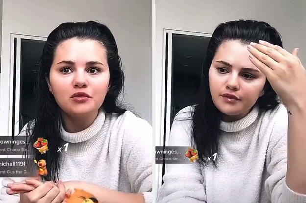 Selena Gomez Looked Really Emotional On TikTok Live After She Was Forced To Explain To Body-Shamers That She’s Gained Weight Because Of Her Lupus Medication