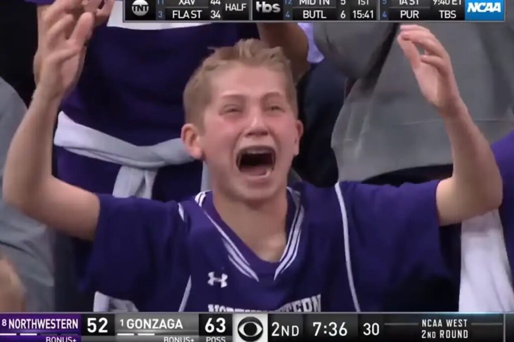 ‘Crying Northwestern Kid’ Turned His Viral Fan Moment Into a Successful Harvard Admissions Essay. He Says the Experience Taught Him About Empathy.