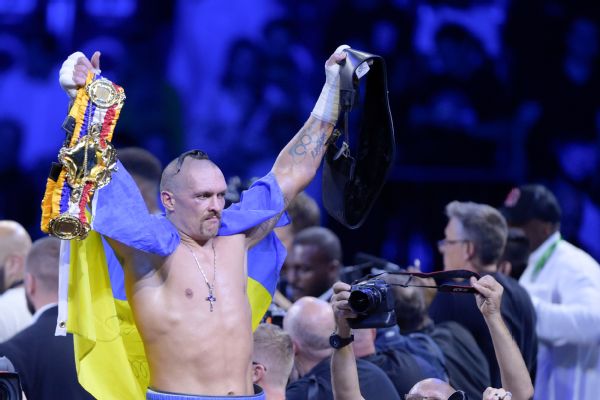 Sources: Usyk, Fury break off talks for title bout