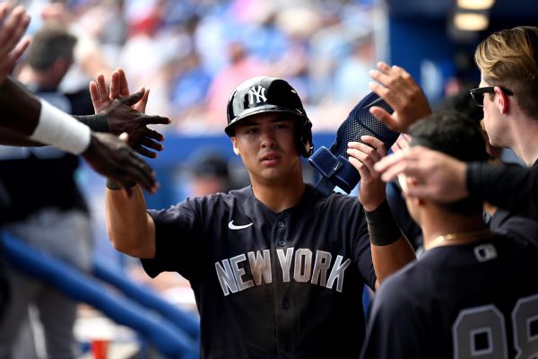 Yanks talk up starting SS Volpe’s ‘elite’ potential