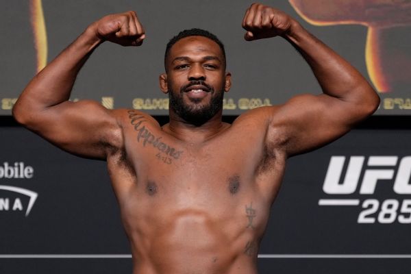 Jones adds 43 lbs for UFC 285 title bout vs. Gane