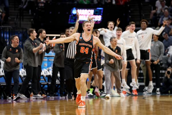 No. 15 Princeton’s late flurry KO’s No. 2 Arizona