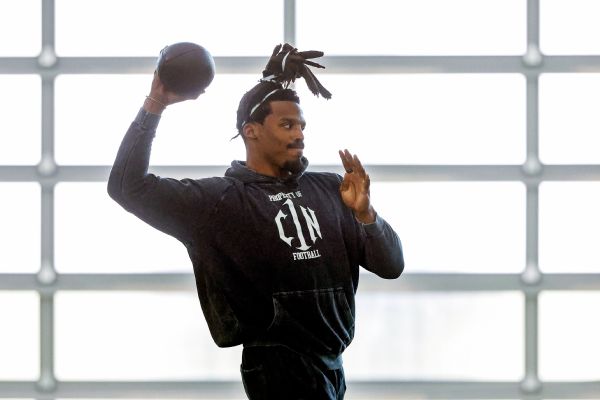 ‘Still got it’: QB Newton throws at Auburn pro day