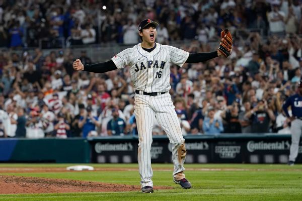 Ohtani K’s Trout for final out as Japan wins WBC