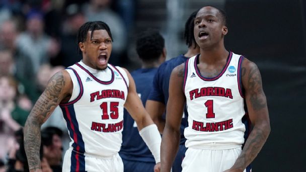 Follow live: 9-seed FAU continues magical run vs. 3-seed Kanas State in Elite Eight matchup