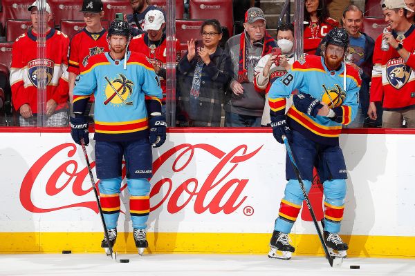 Staal bros. don’t wear Panthers’ Pride jerseys