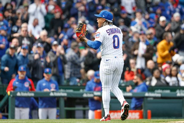 Cubs’ Stroman called for first pitch clock violation