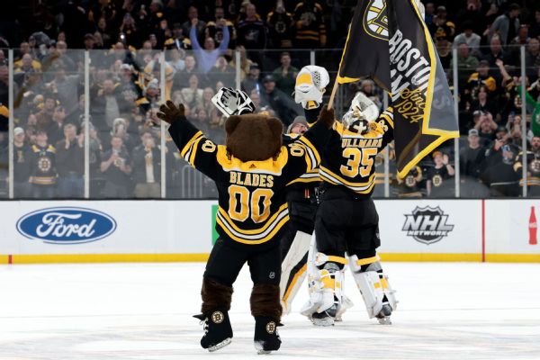 Bruins wrap up Presidents’ Trophy with OT win