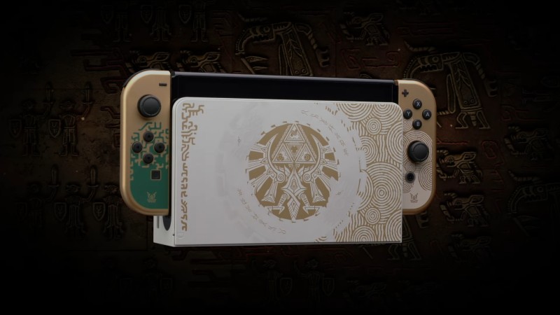 The Legend Of Zelda: Tears Of The Kingdom Switch OLED And Accessories Revealed