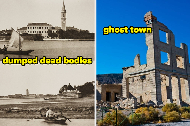 19 Before And After Photos Of Abandoned Places That Are 100% Haunted Now