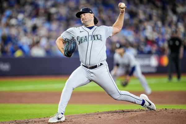 Mariners place LHP Ray on IL after first start