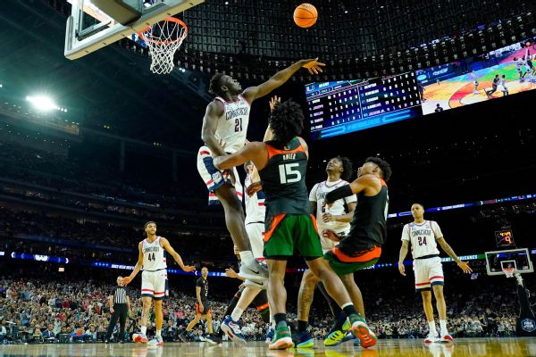 UConn’s ‘elite D’ fuels dominant Final Four win