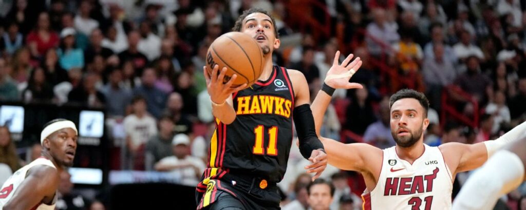 ‘Locked in’ Hawks upset Heat, get 7-seed in East