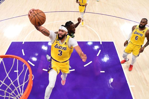 Lakers survive in OT to advance from play-in