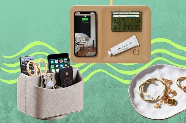 The Best Nightstand Organizers For Anyone Who’s Unrepentantly Messy