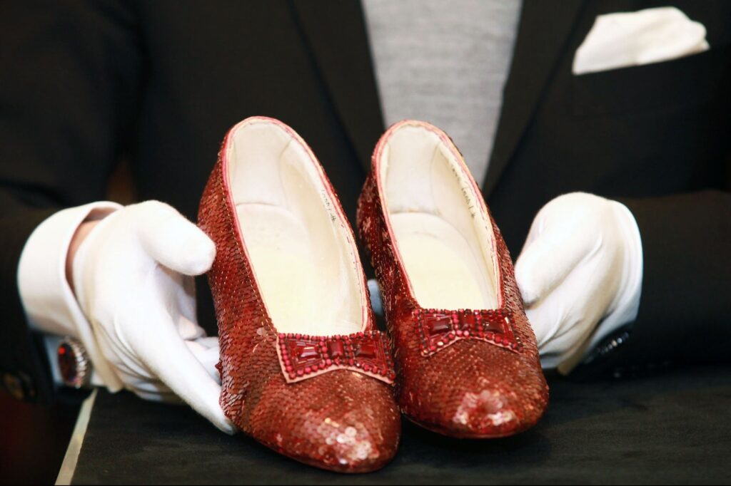 Minnesota Man Charged in 2005 Theft of Judy Garland’s Iconic ‘Wizard of Oz’ Ruby Slippers, Shoes Now Worth 250% More