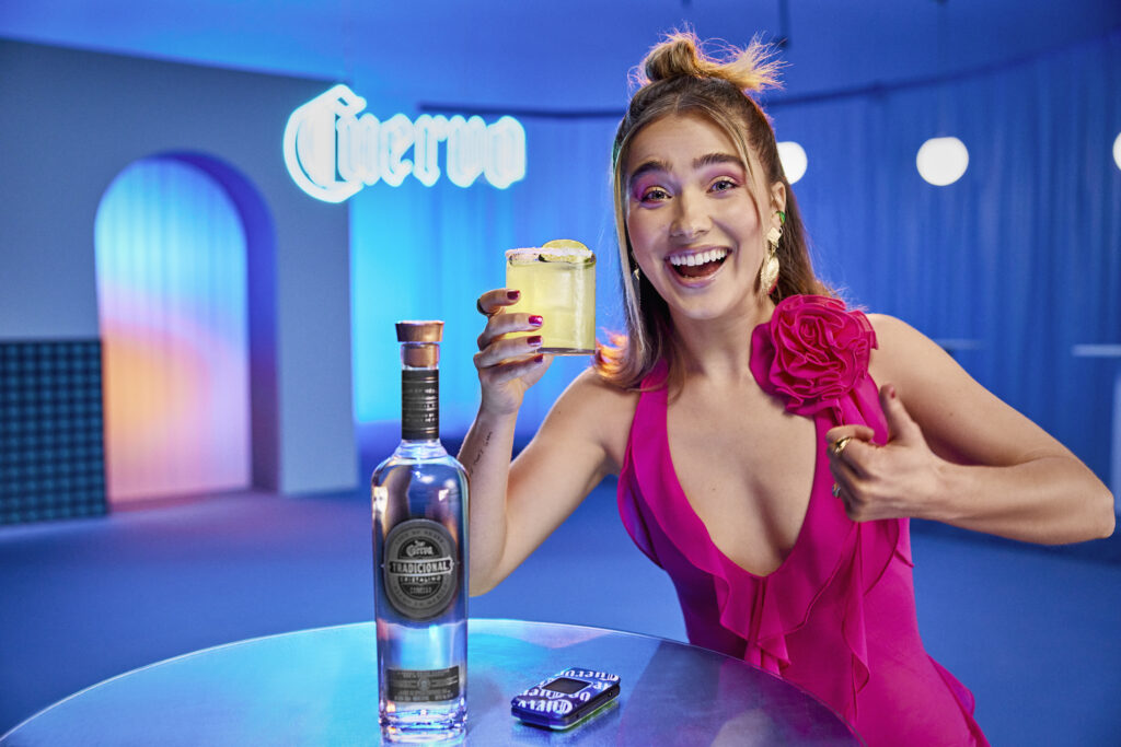 Haley Lu Richardson Goes Phoneless for the Month of May in First Partnership With Cuervo Tequila