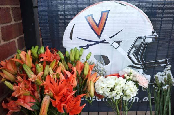 Killed UVa football players honored at graduation