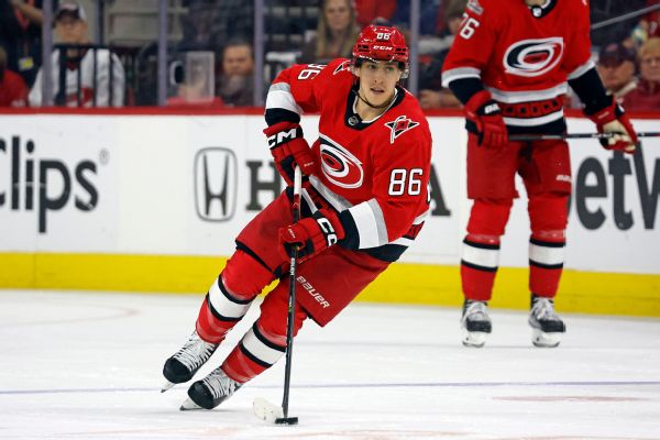 Canes’ Teravainen back for Game 1 vs. Panthers