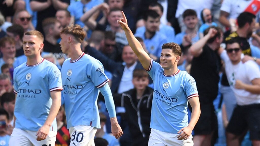 Man City celebrate their fifth Premier League title in six seasons with win over Chelsea