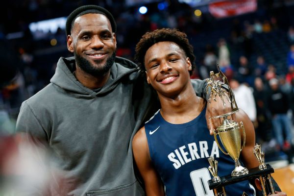 USC coach: Bronny’s parents are not hovering