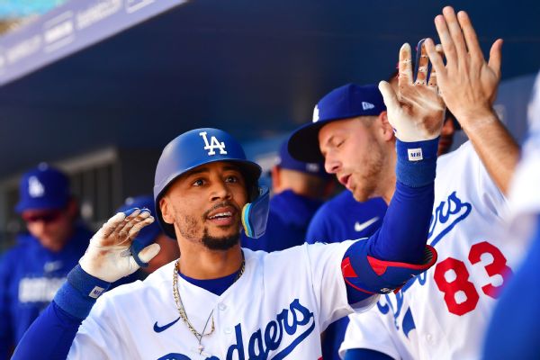 Dodgers’ Betts joins All-Star Home Run Derby