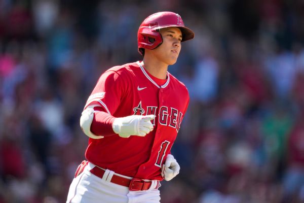 Ohtani hits 14th homer in June in Angels’ loss