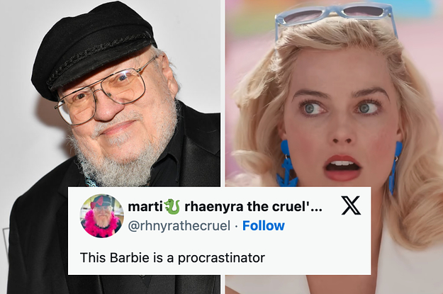 George R.R. Martin Went To See “Barbie” With His Wife, And It’s Sooo Cute, But People Are Also Dragging Him
