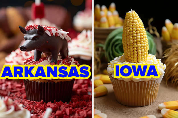 I Asked AI To Turn The 50 US States Into Cupcakes, And Here’s What It Came Up With