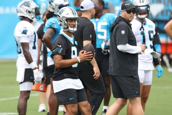 Panthers’ Young ‘frustrated’ during practice drill