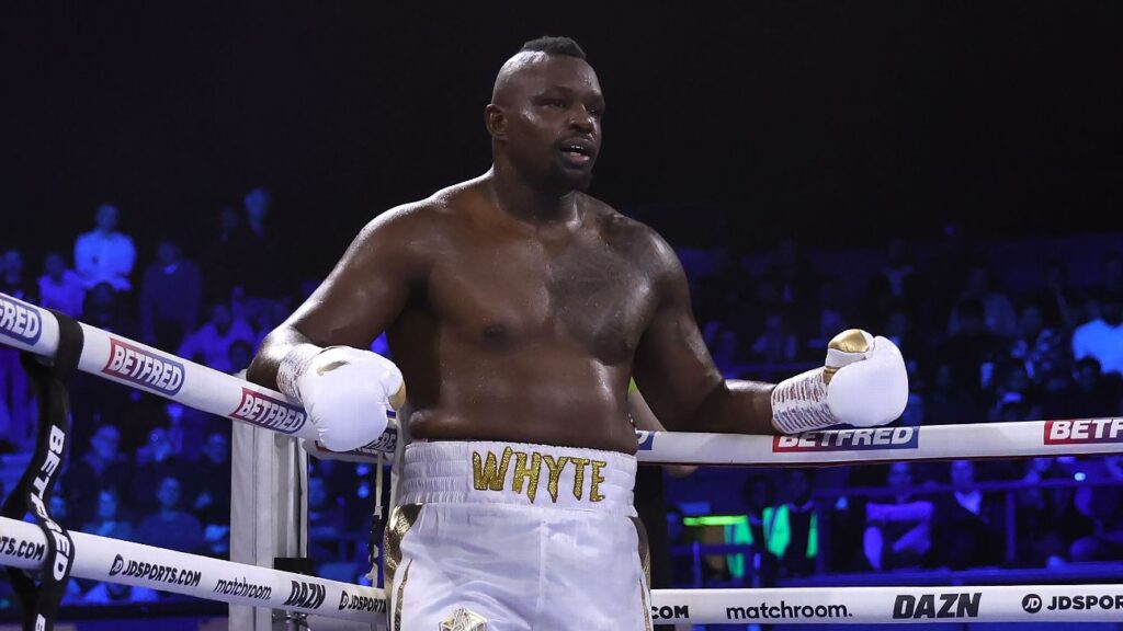 Whyte fails doping test; Joshua fight cancelled