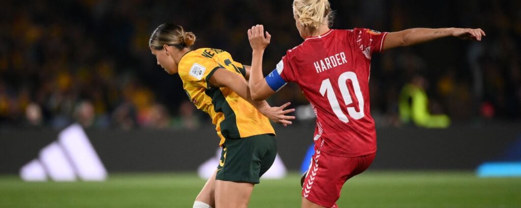 LIVE: Matildas take on Denmark in Women’s World Cup round-of-16 clash