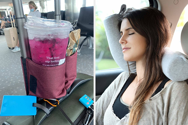 34 Travel Products That Exist For The Purposes Of Making Your Trip A Lot Easier *And* Comfier